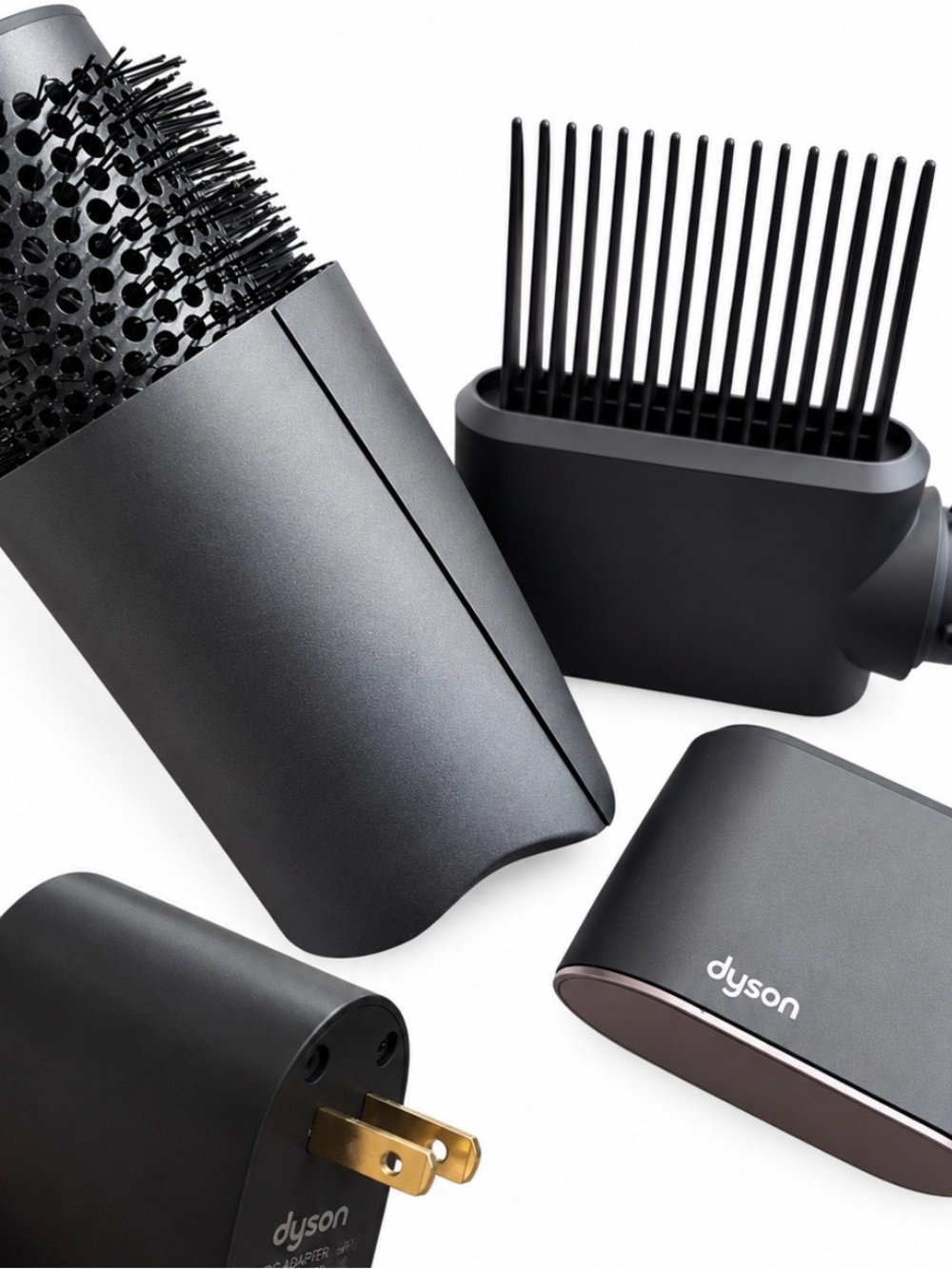 Dyson Hair Styler Set in Pink and Plum